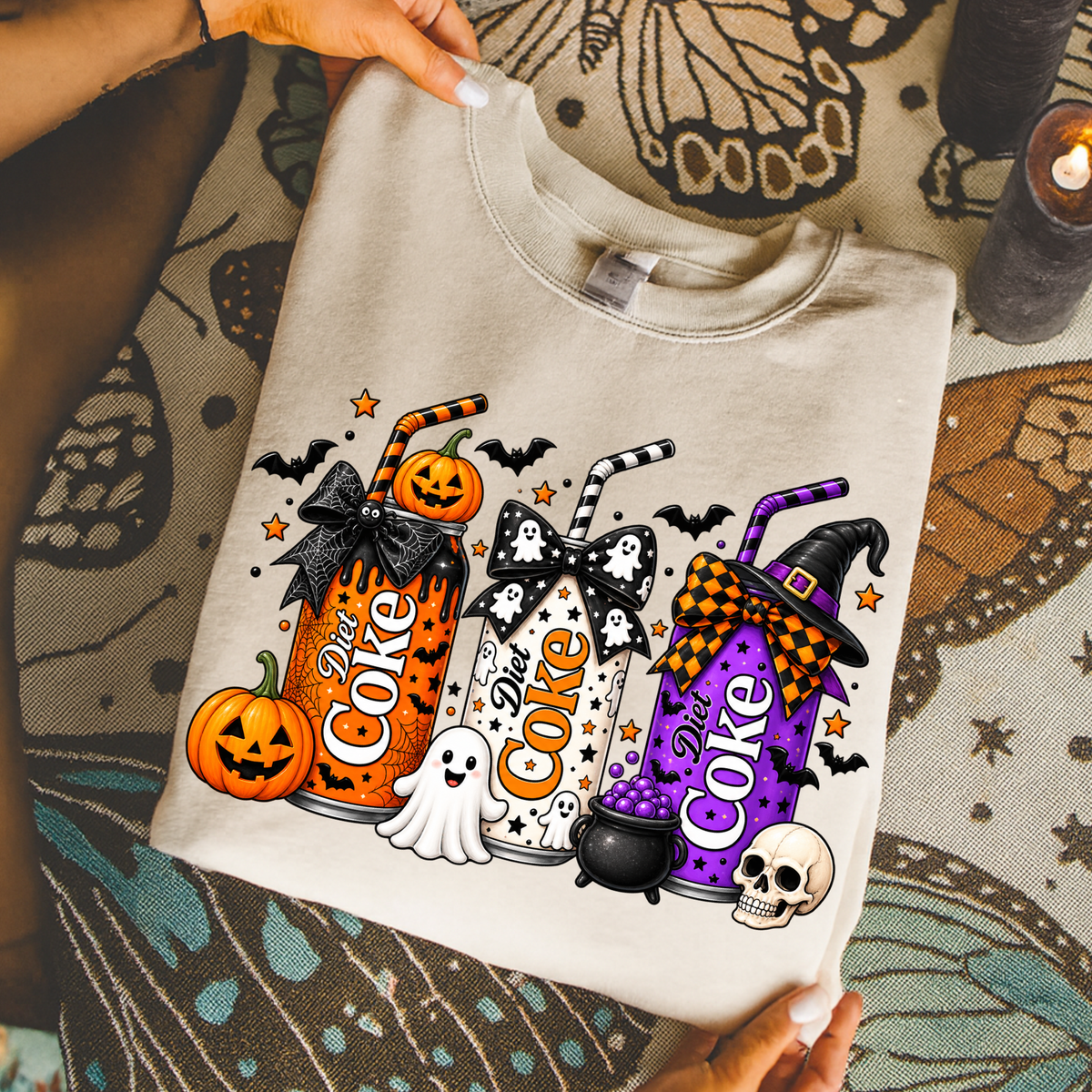 Diet Coke Spooky DTF Transfer- 039