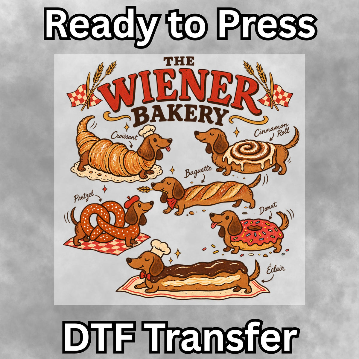 Wiener Bakery DTF Transfer- 066