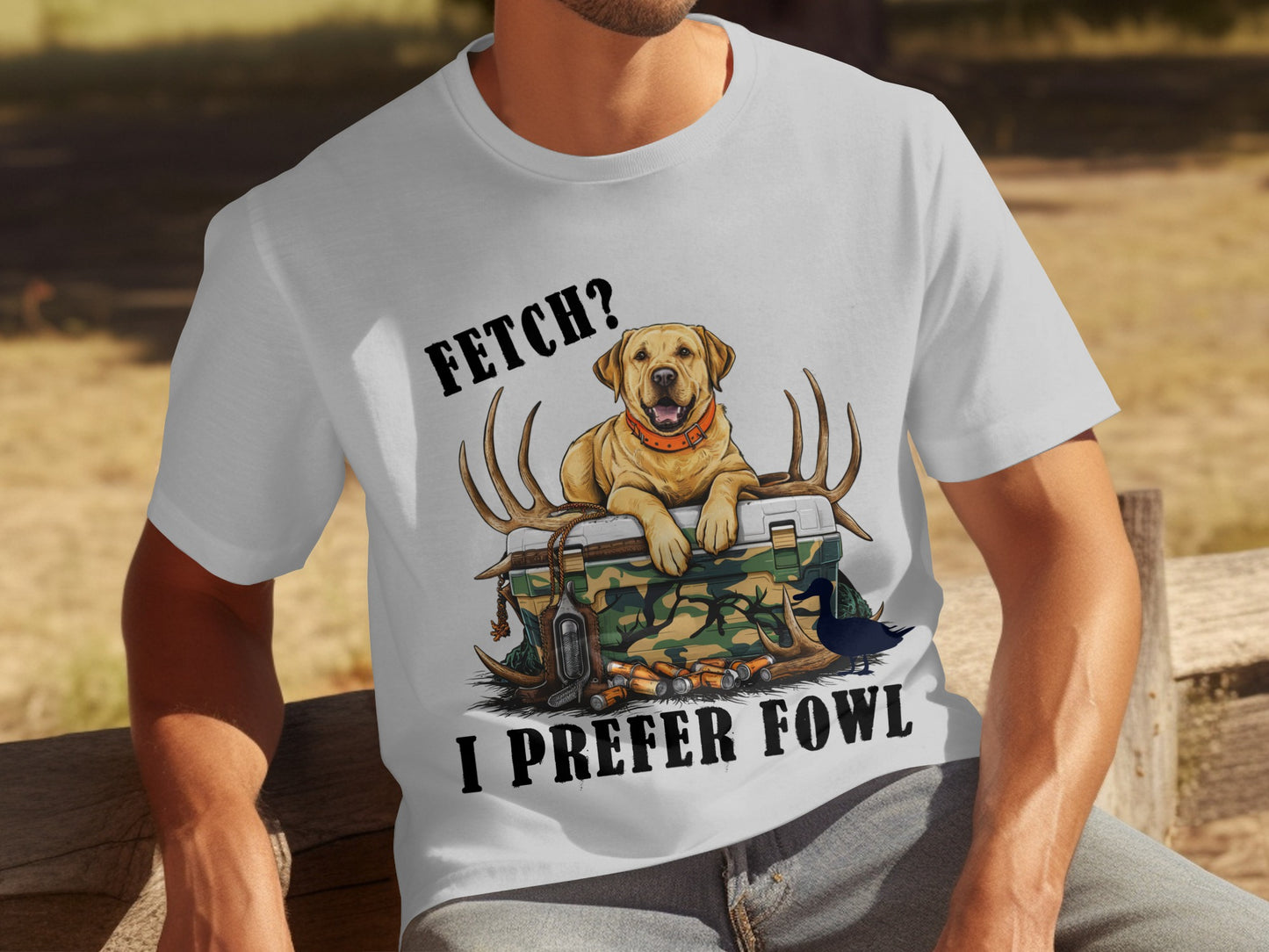 Funny Hunting Lab T-Shirt