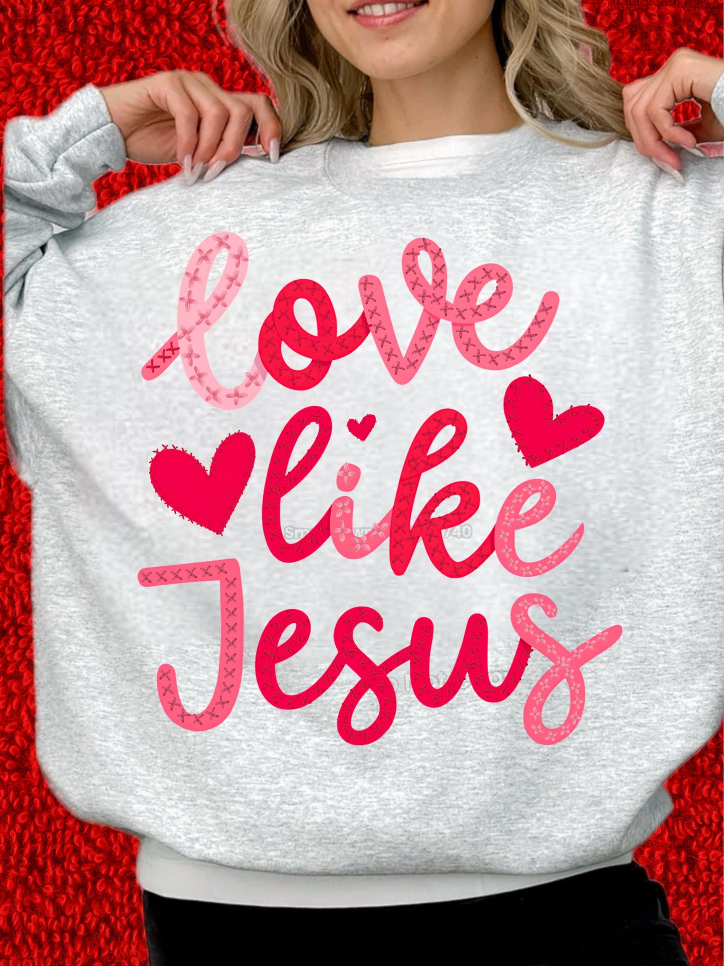 Love Like Jesus DTF Transfer