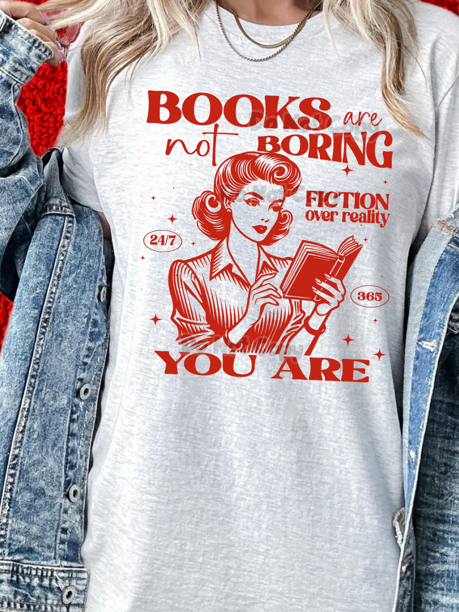 Books Are Not Borning DTF Transfer - Daydream Design Store - Physical