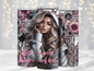 Doing My Best White 20oz Sublimation Tumbler Wrap - Daydream Design Store - Physical