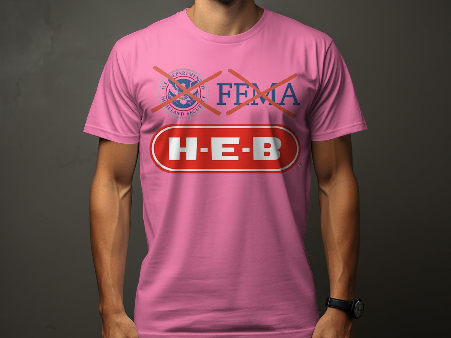 HEB FEMA Parody Graphic T-Shirt product
