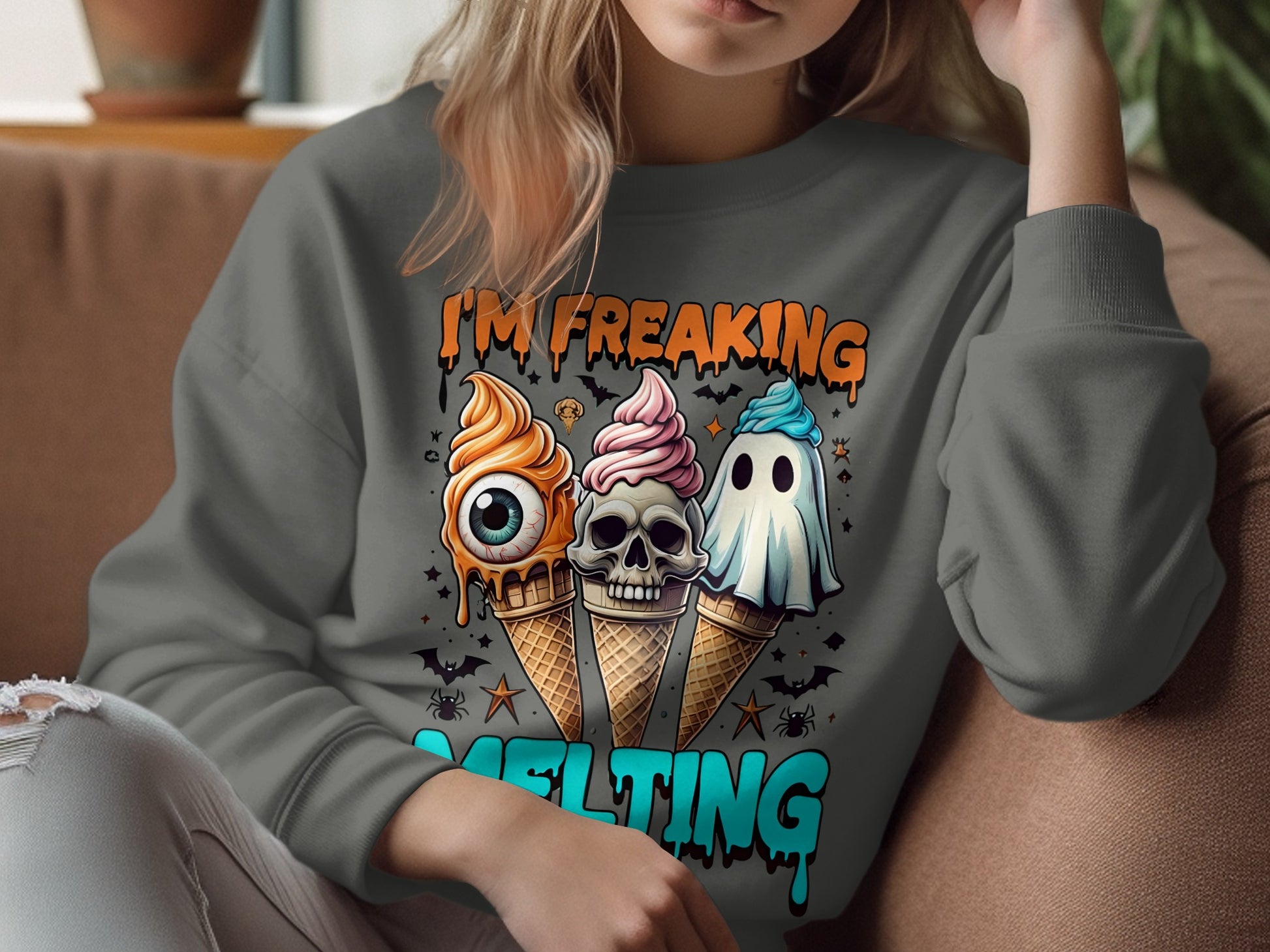 I'm Freaking Melting Ice Cream Sweatshirt product