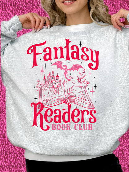 Fantasy Readers Book Club - Sports Grey - Daydream Design Store - Physical