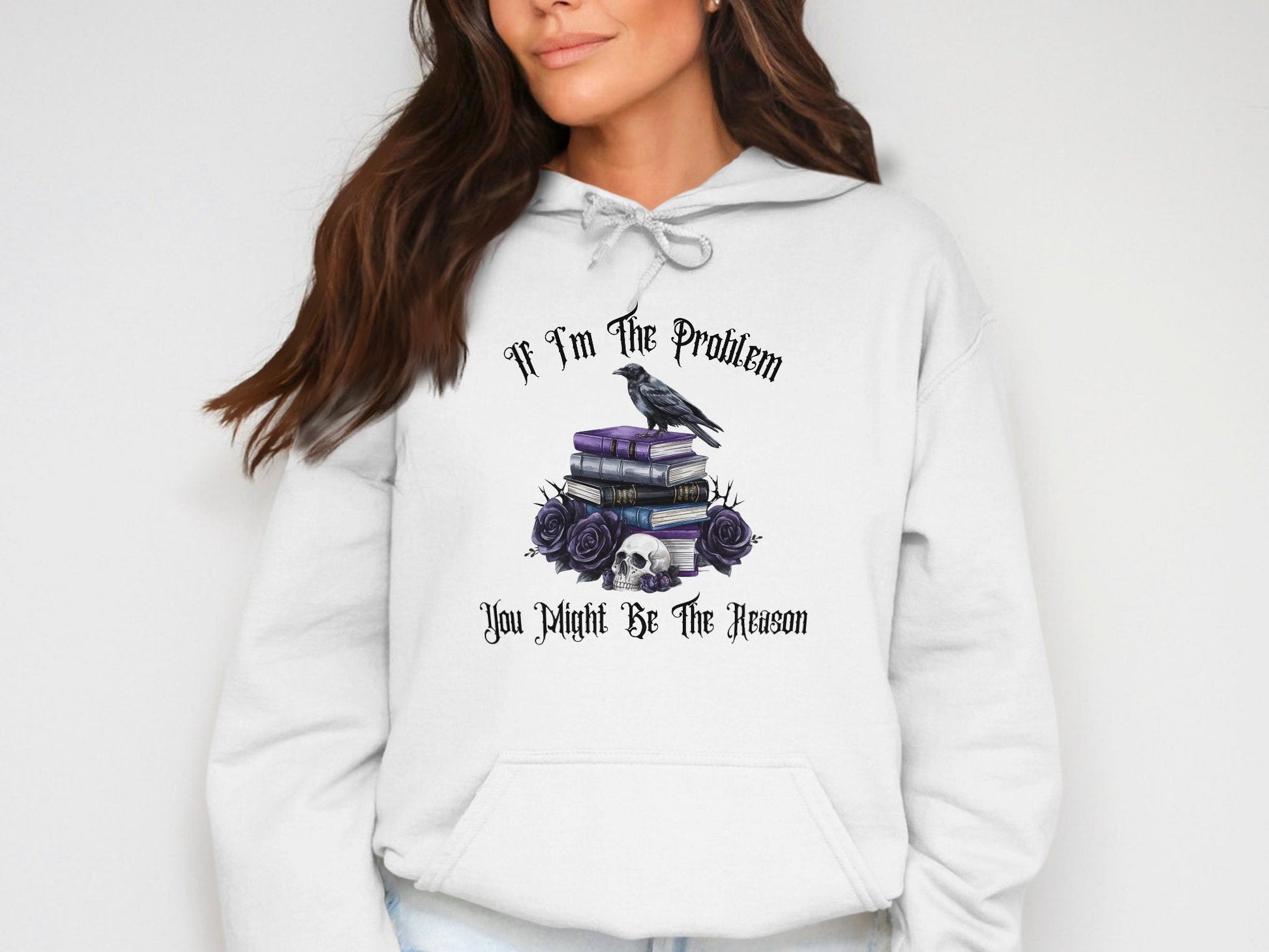 Graphic T-shirt - Gothic Bookish - Daydream Design Store - Physical Item
