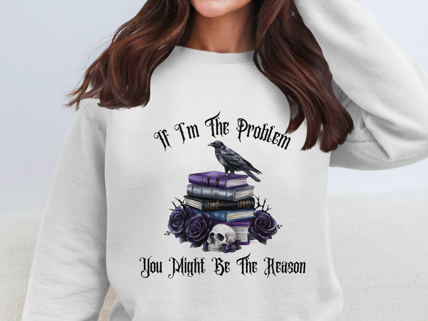 Graphic T-shirt - Gothic Bookish - Daydream Design Store - Physical Item