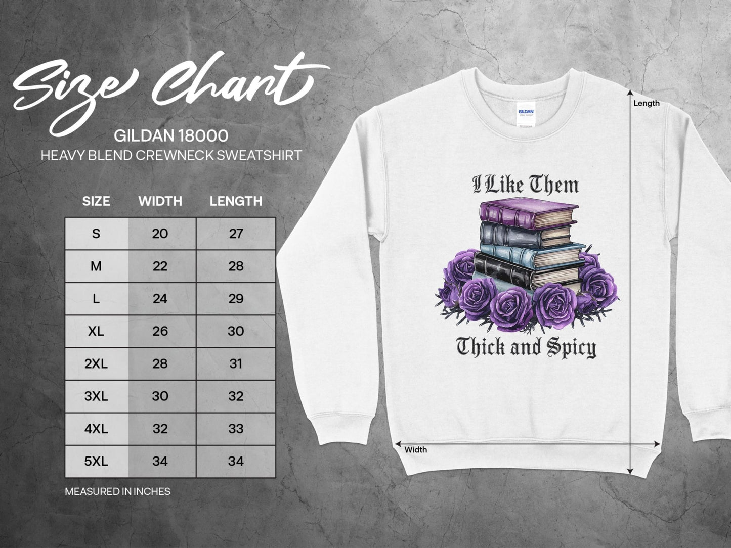 Graphic T-shirt - I Like Them Thick and Spicy Shirt - Daydream Design Store - Physical Item