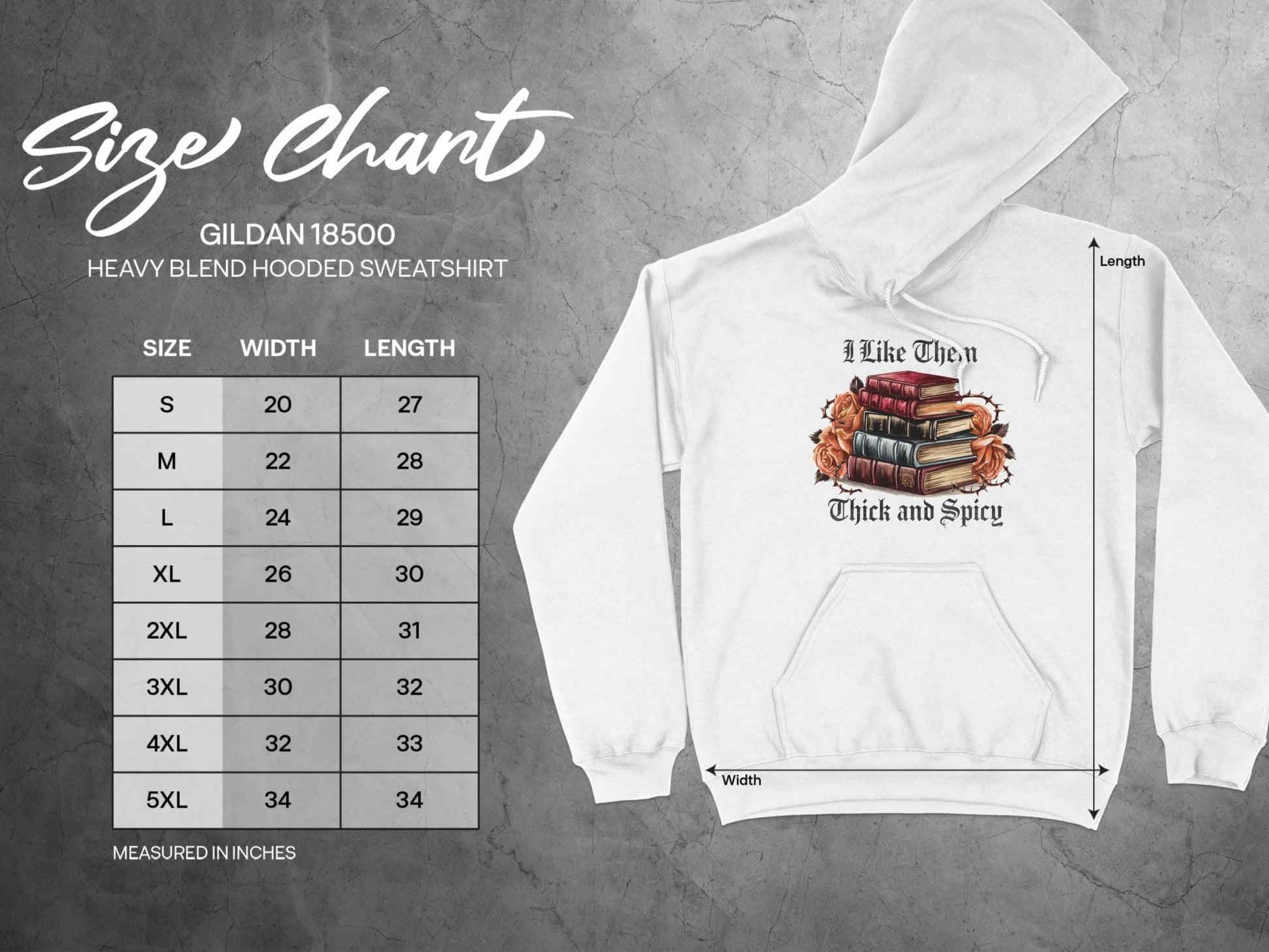 Graphic T-shirt - I Like Them Thick and Spicy Shirt - Daydream Design Store - Physical Item