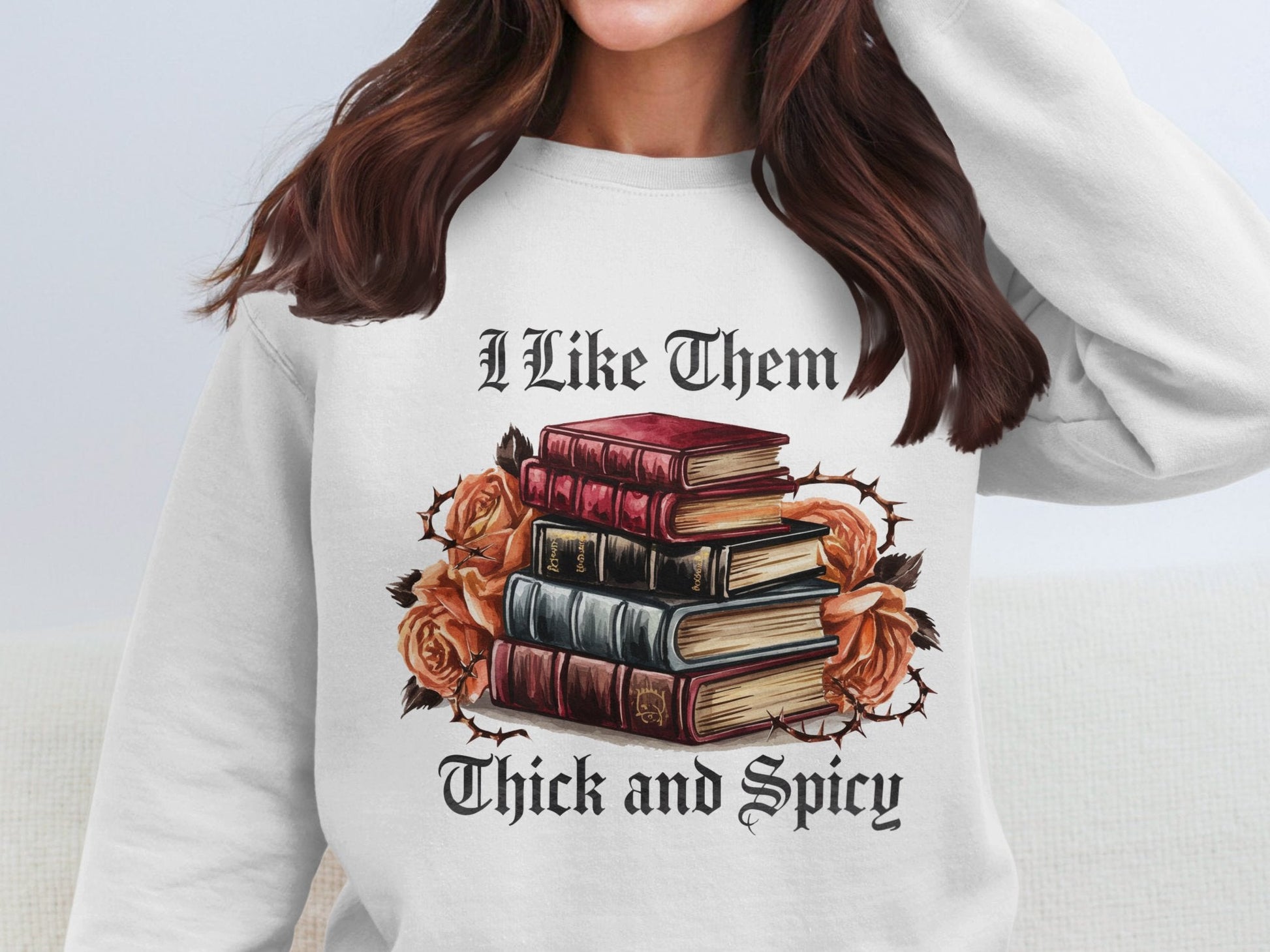 Graphic T-shirt - I Like Them Thick and Spicy Shirt - Daydream Design Store - Physical Item