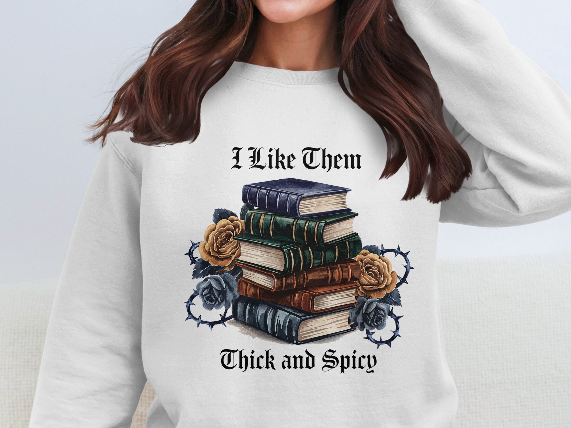 Graphic T-shirt - I Like Them Thick and Spicy Shirt - Daydream Design Store - Physical Item
