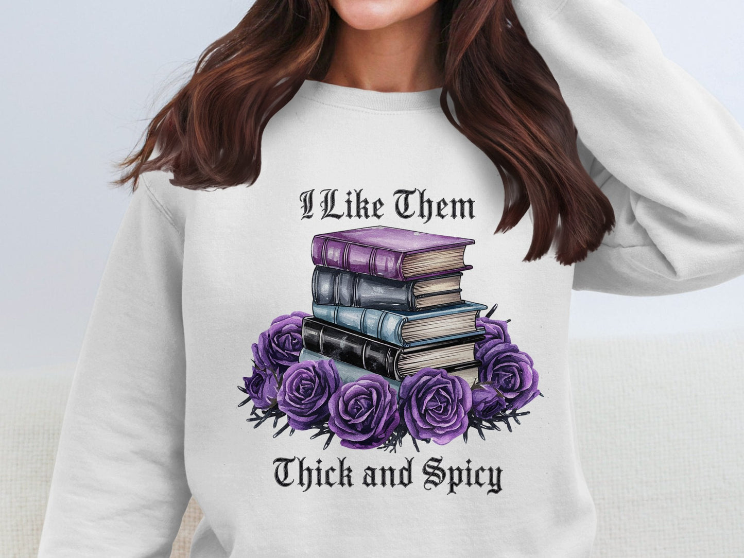 Graphic T-shirt - I Like Them Thick and Spicy Shirt - Daydream Design Store - Physical Item