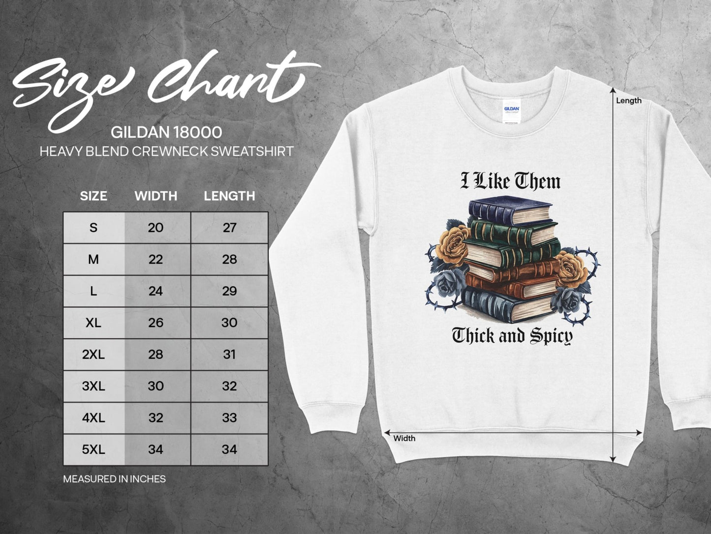 Graphic T-shirt - I Like Them Thick and Spicy Shirt - Daydream Design Store - Physical Item