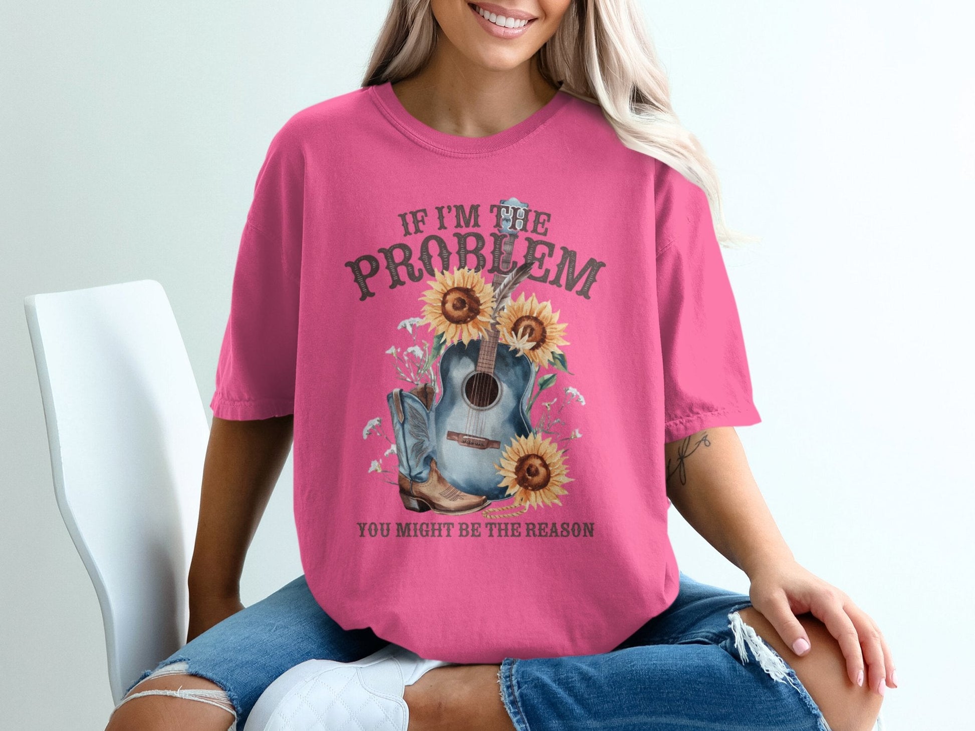 Graphic T-Shirt - If I'm The Problem - Daydream Design Store - Physical Item