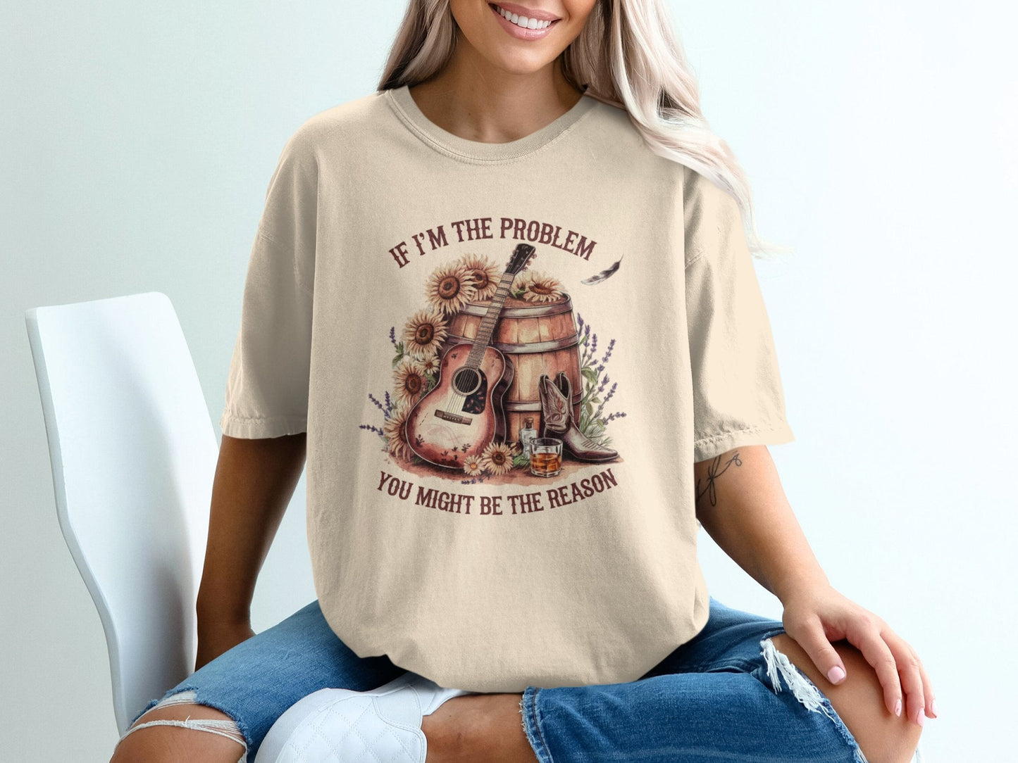 Graphic T-Shirt - If I'm The Problem - Daydream Design Store - Physical Item