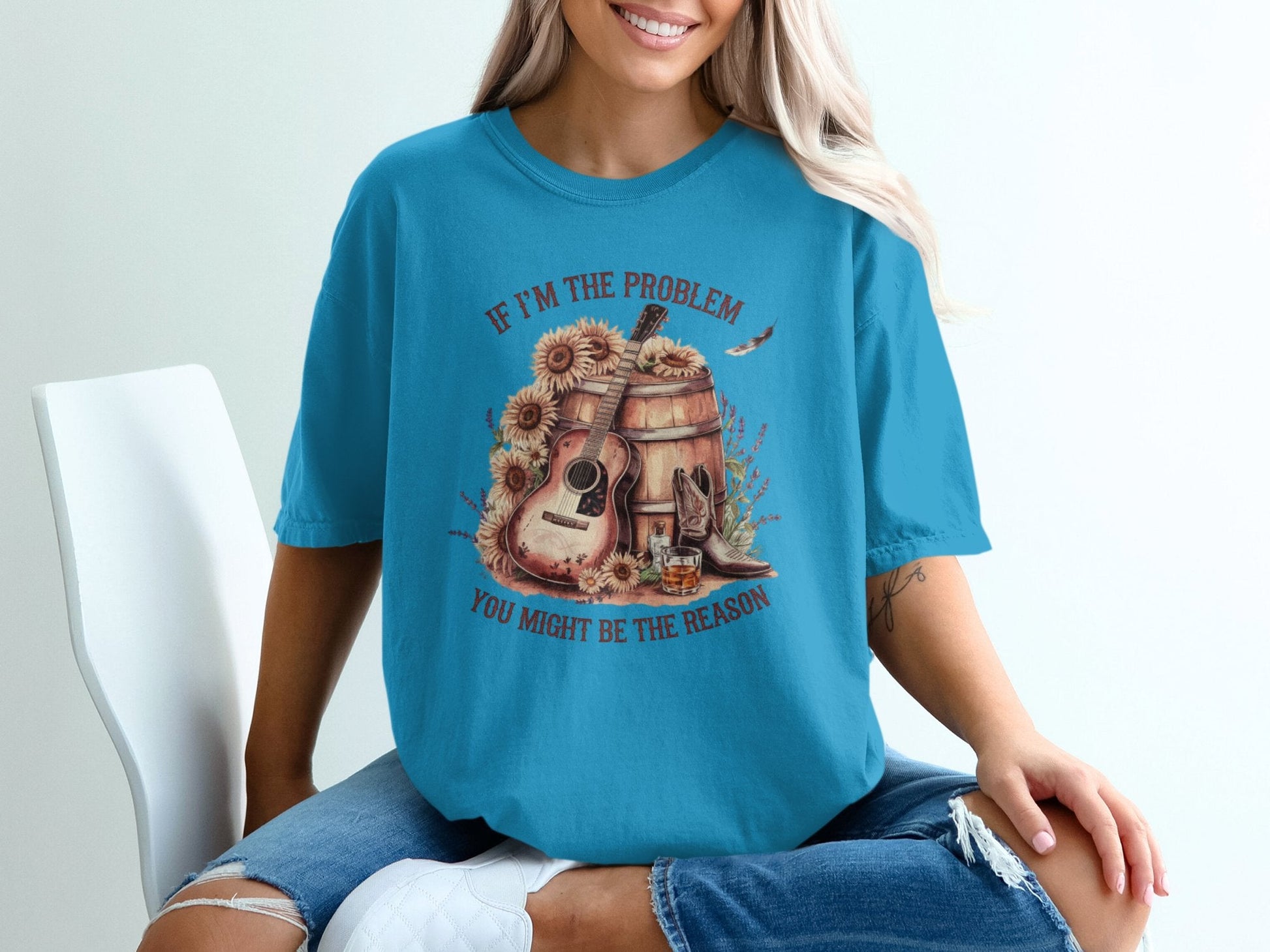 Graphic T-Shirt - If I'm The Problem - Daydream Design Store - Physical Item