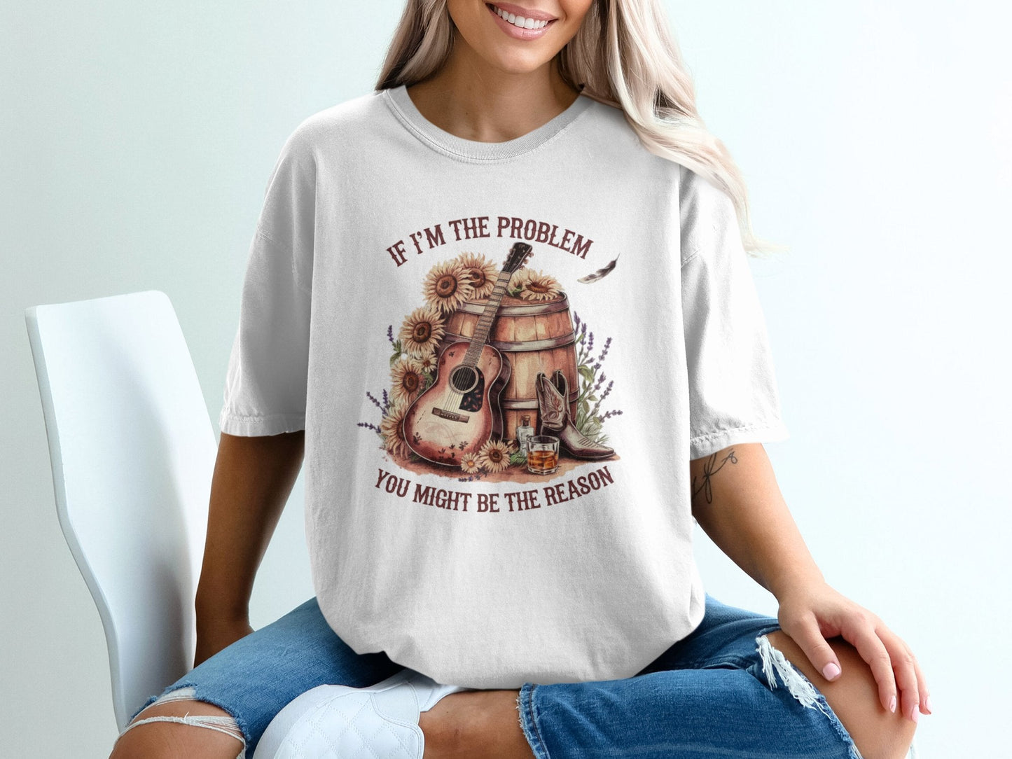 Graphic T-Shirt - If I'm The Problem - Daydream Design Store - Physical Item