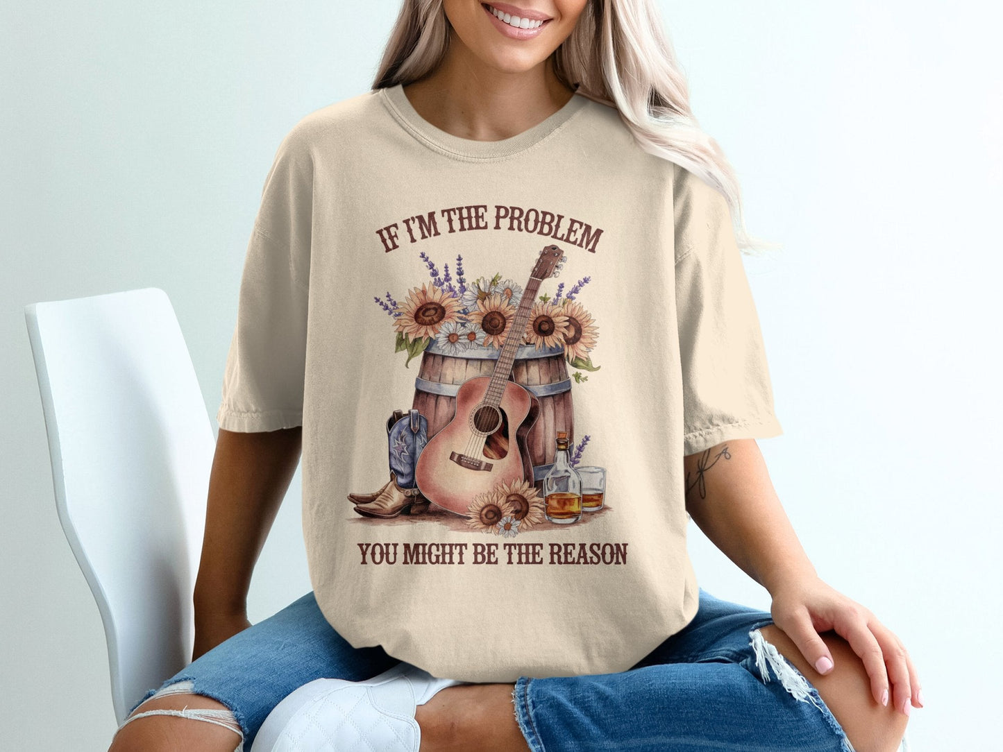 Graphic T-Shirt - If I'm The Problem - Daydream Design Store - Physical Item