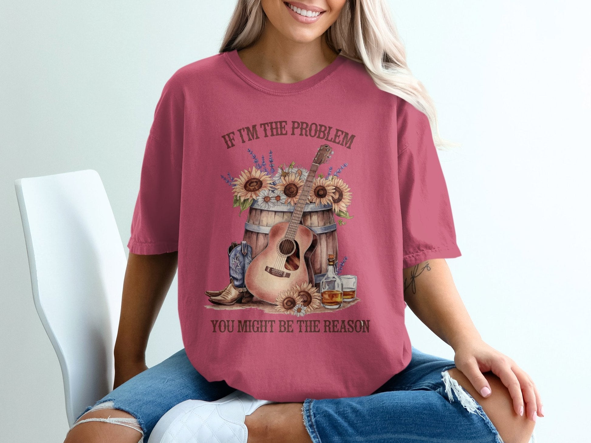Graphic T-Shirt - If I'm The Problem - Daydream Design Store - Physical Item