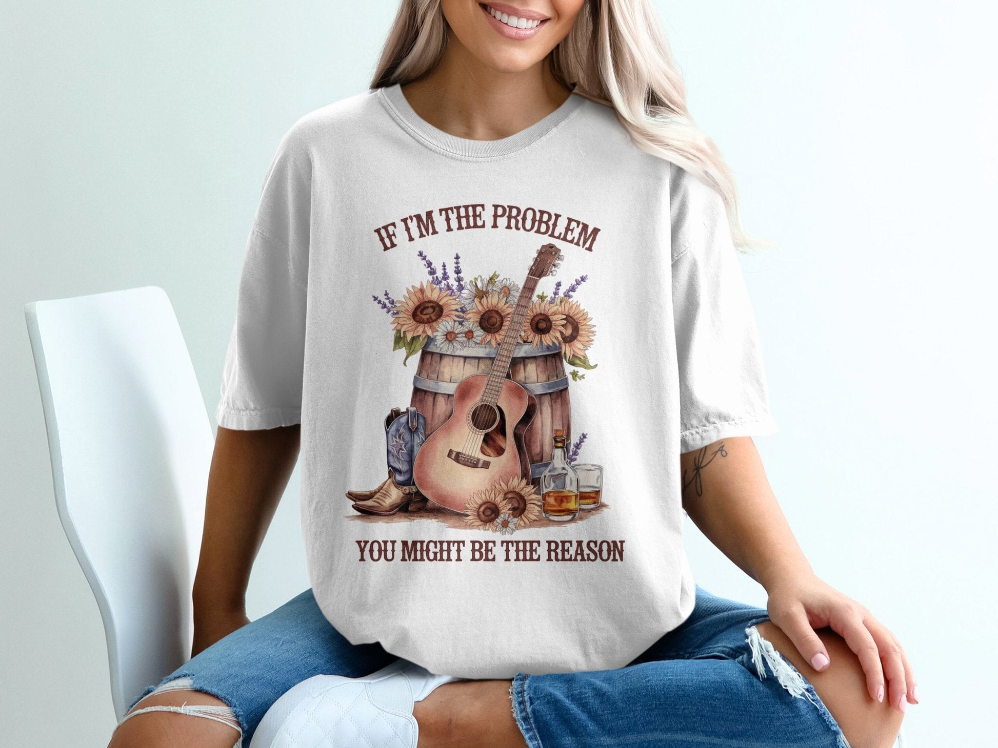 Graphic T-Shirt - If I'm The Problem - Daydream Design Store - Physical Item