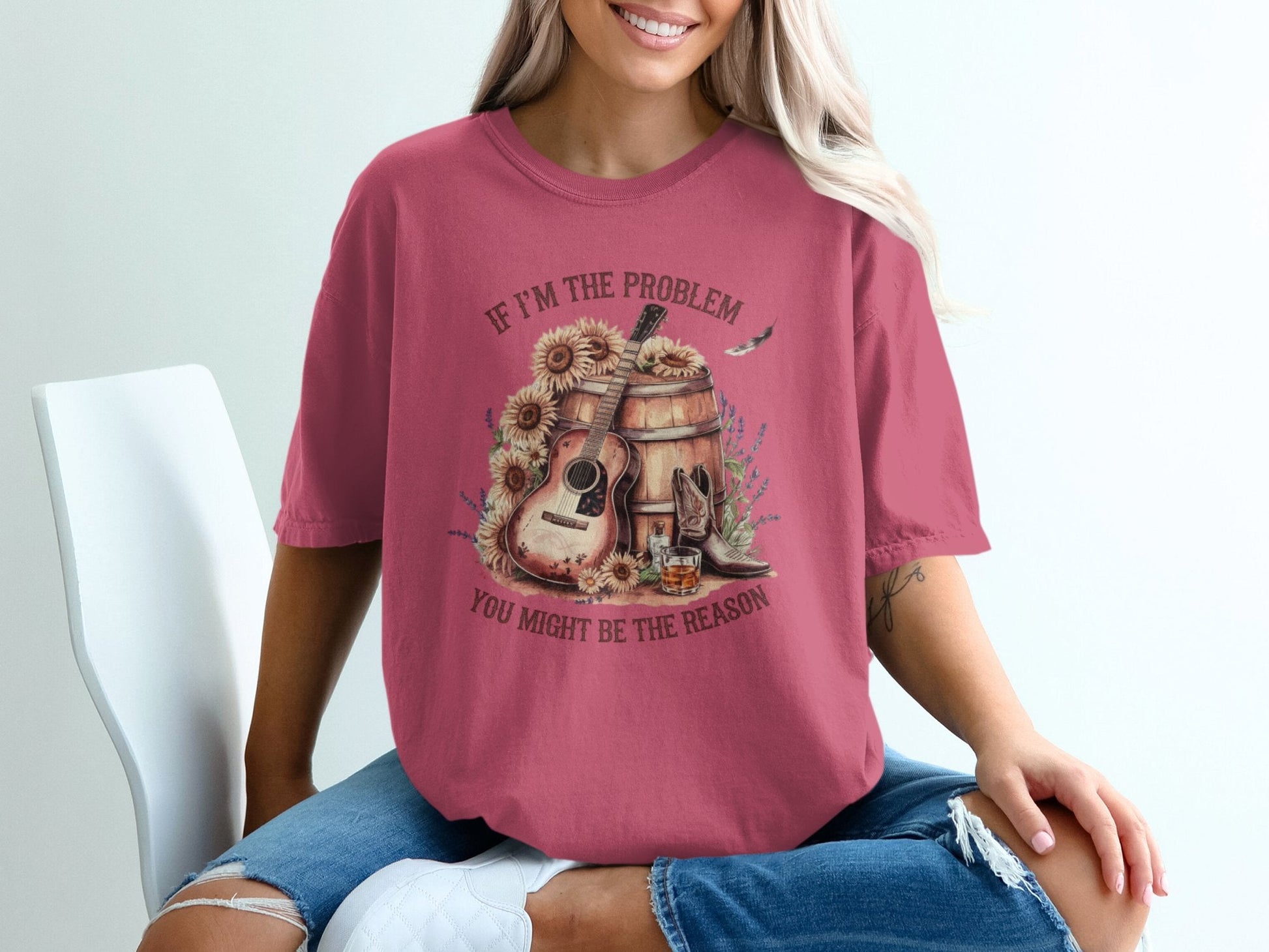 Graphic T-Shirt - If I'm The Problem - Daydream Design Store - Physical Item