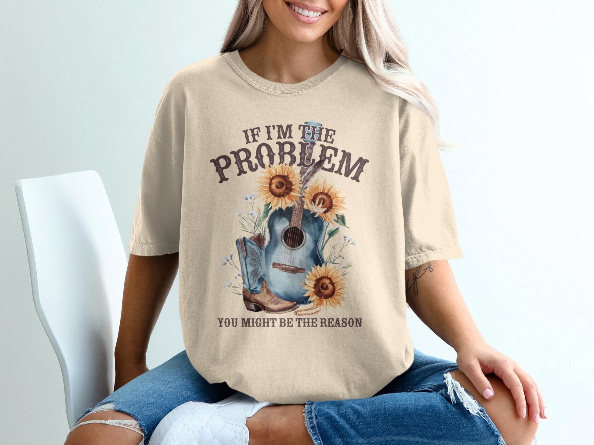 Graphic T-Shirt - If I'm The Problem - Daydream Design Store - Physical Item