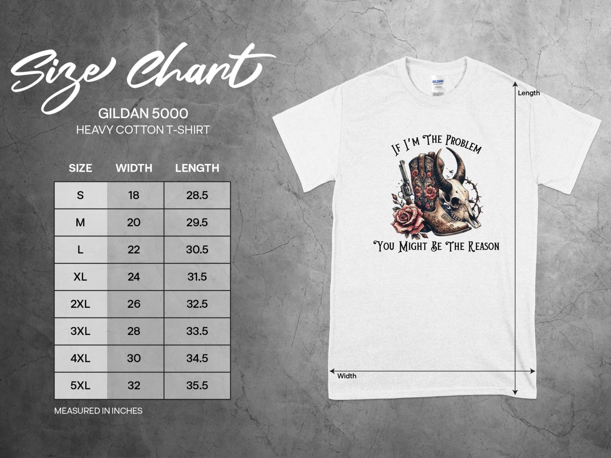 Graphic T-shirt - Might Be The Problem - Daydream Design Store - Physical Item