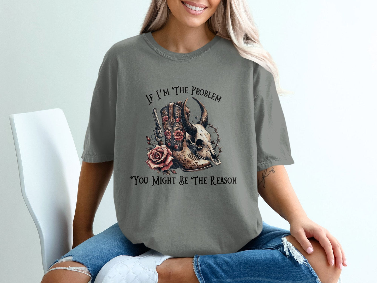 Graphic T-Shirts - If I'm The Problem - Daydream Design Store - Physical Item