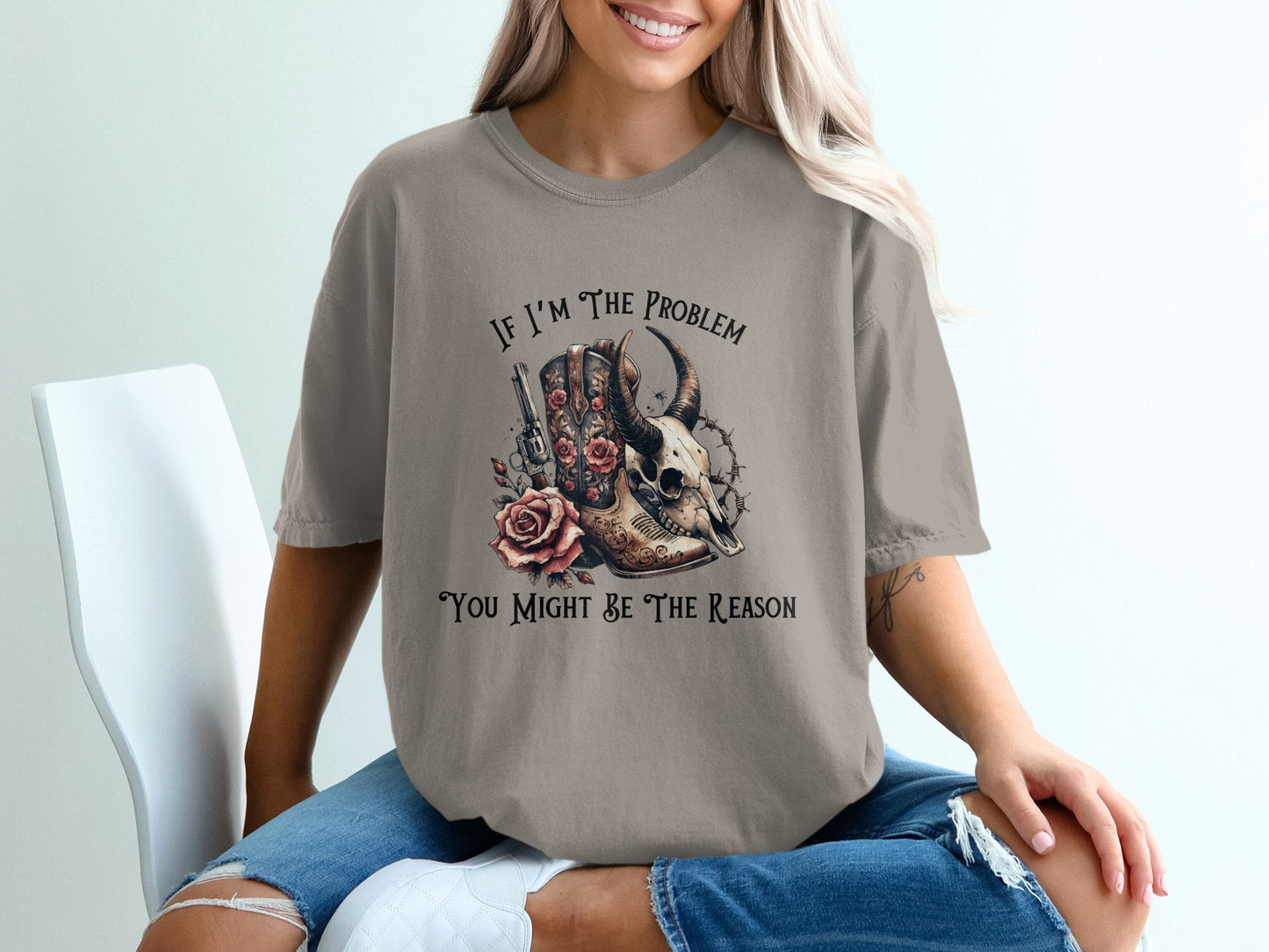 Graphic T-Shirts - If I'm The Problem - Daydream Design Store - Physical Item