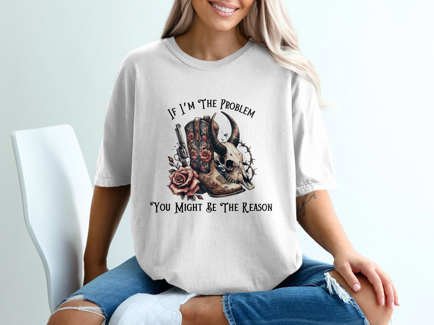 Graphic T-Shirts - If I'm The Problem - Daydream Design Store - Physical Item