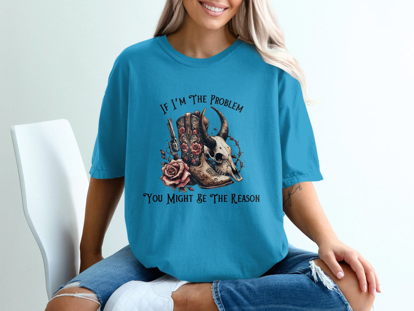 Graphic T-Shirts - If I'm The Problem - Daydream Design Store - Physical Item