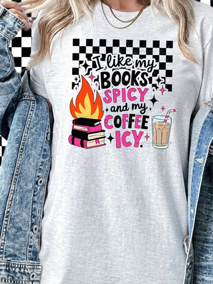 I Like My Books Spicy DTF Transfer - Daydream Design Store - Physical