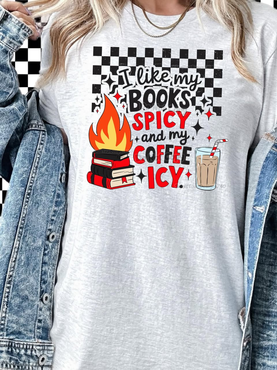 I Like My Books Spicy DTF Transfer - Daydream Design Store - Physical