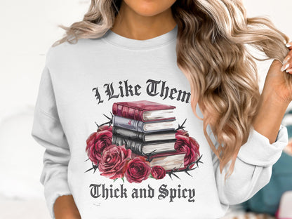 I Like Them Thick and Spicy - Book Lover - Daydream Design Store - Physical Item