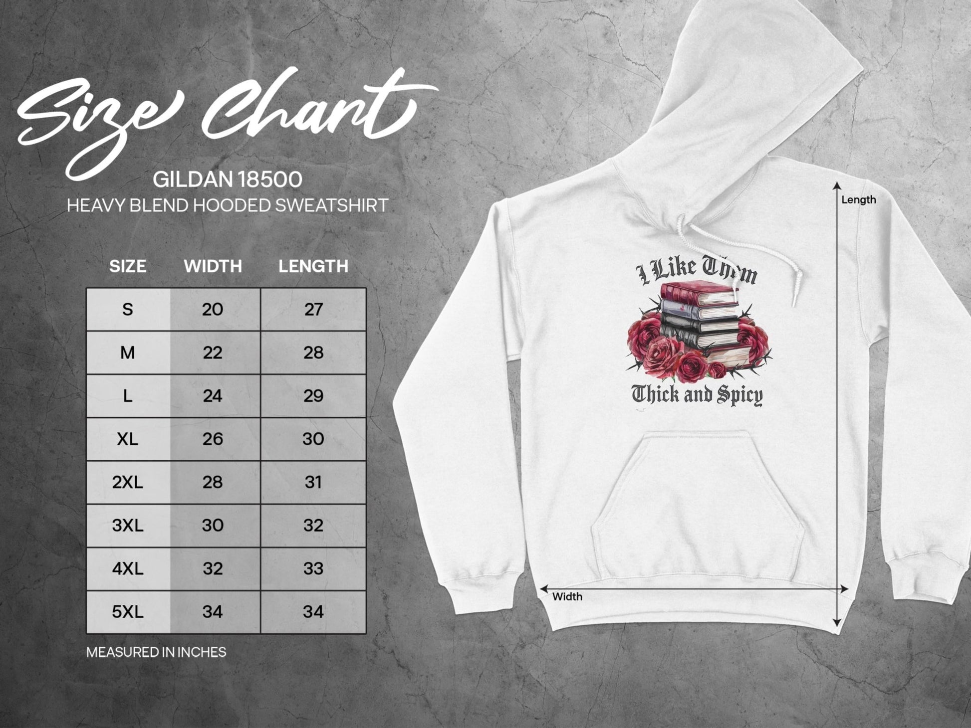 I Like Them Thick and Spicy - Book Lover - Daydream Design Store - Physical Item