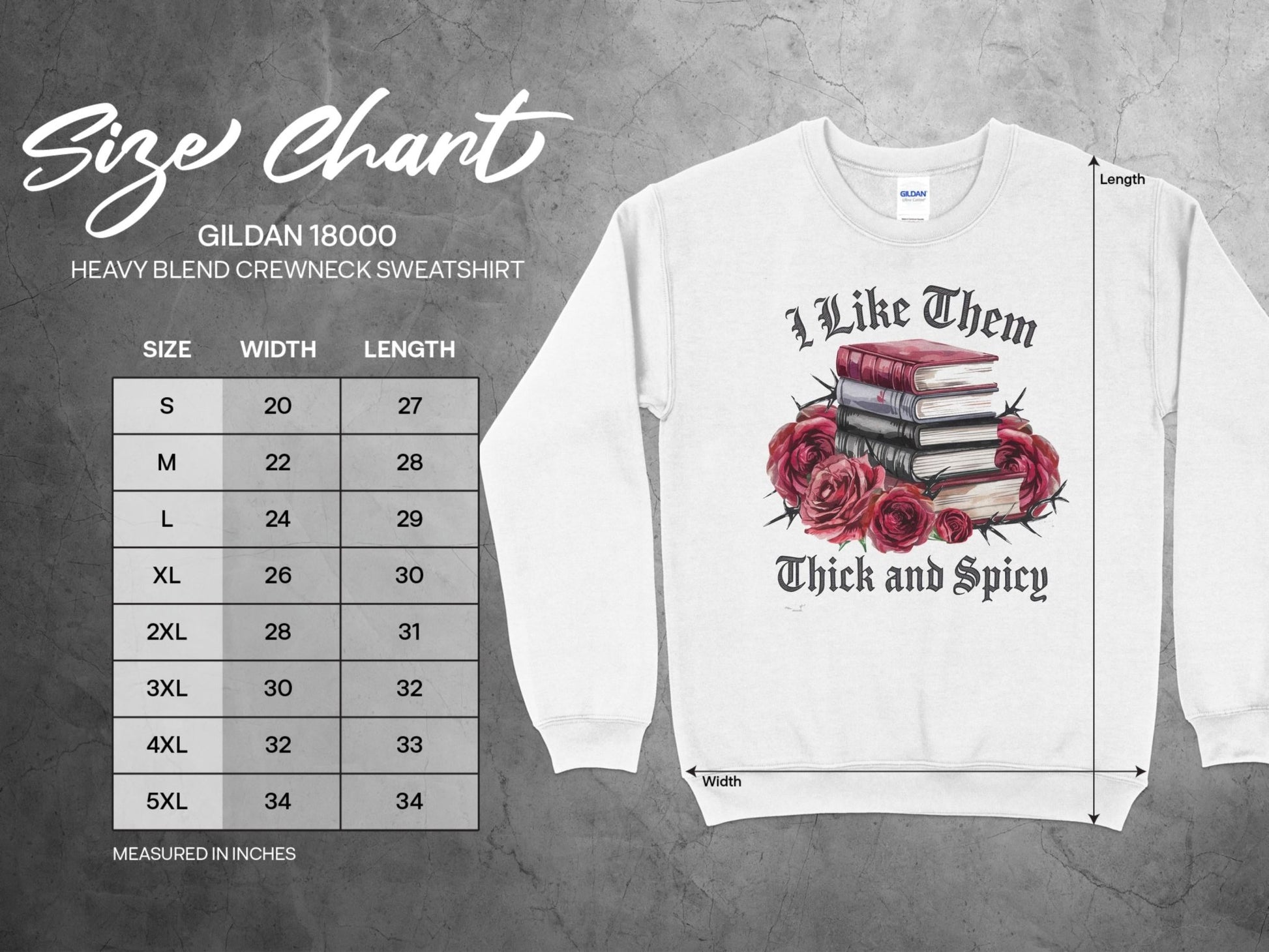 I Like Them Thick and Spicy - Book Lover - Daydream Design Store - Physical Item