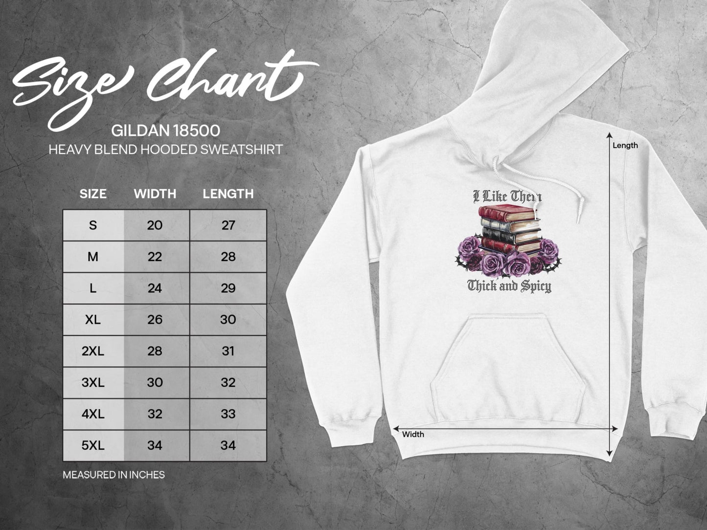 I Like Them Thick and Spicy - Book Lovers - Daydream Design Store - Physical Item