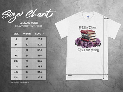 I Like Them Thick and Spicy - Book Lovers - Daydream Design Store - Physical Item