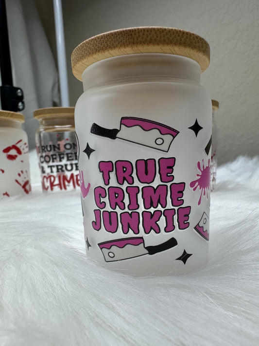 True Crime Gift Shot Glasses Set of 6