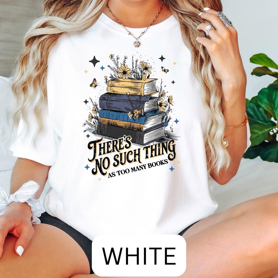 Too Many Books Oversized T-shirt