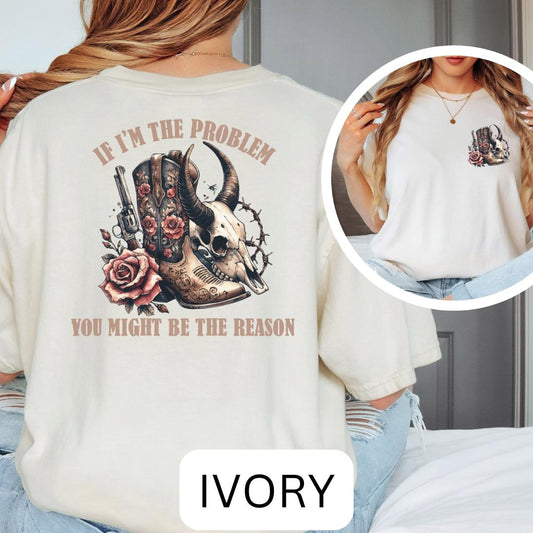 Might Be The Problem Oversized Tee
