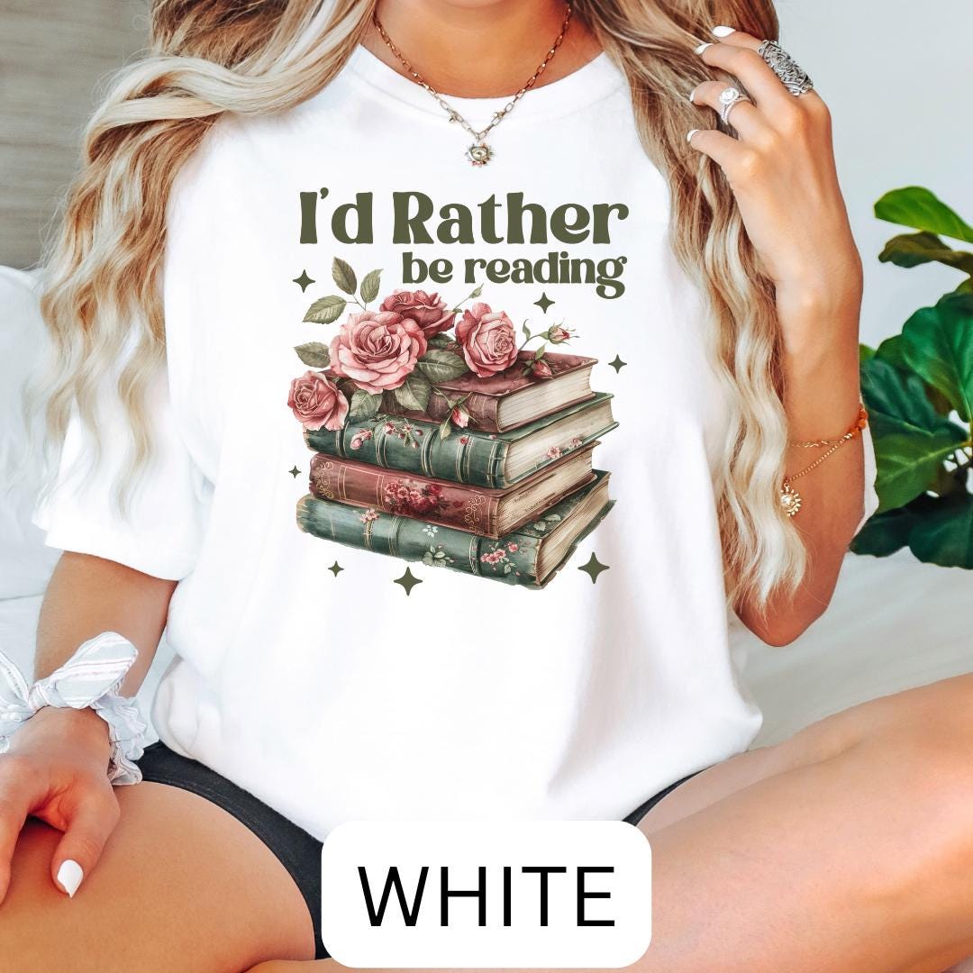 I'd Rather Be Reading Oversized T-Shirt