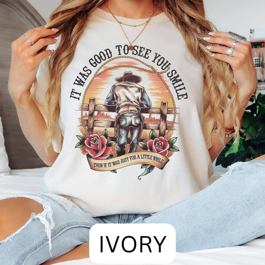 Good To See You Smile Oversized T-shirt
