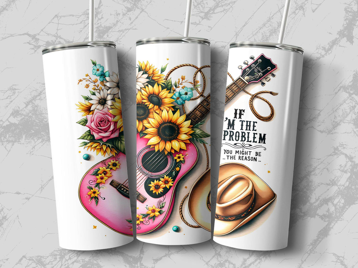 20oz If I’m the Problem Stainless Steel Tumbler