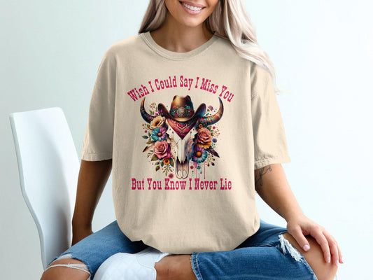 You Know I Never Lie Oversized Tee