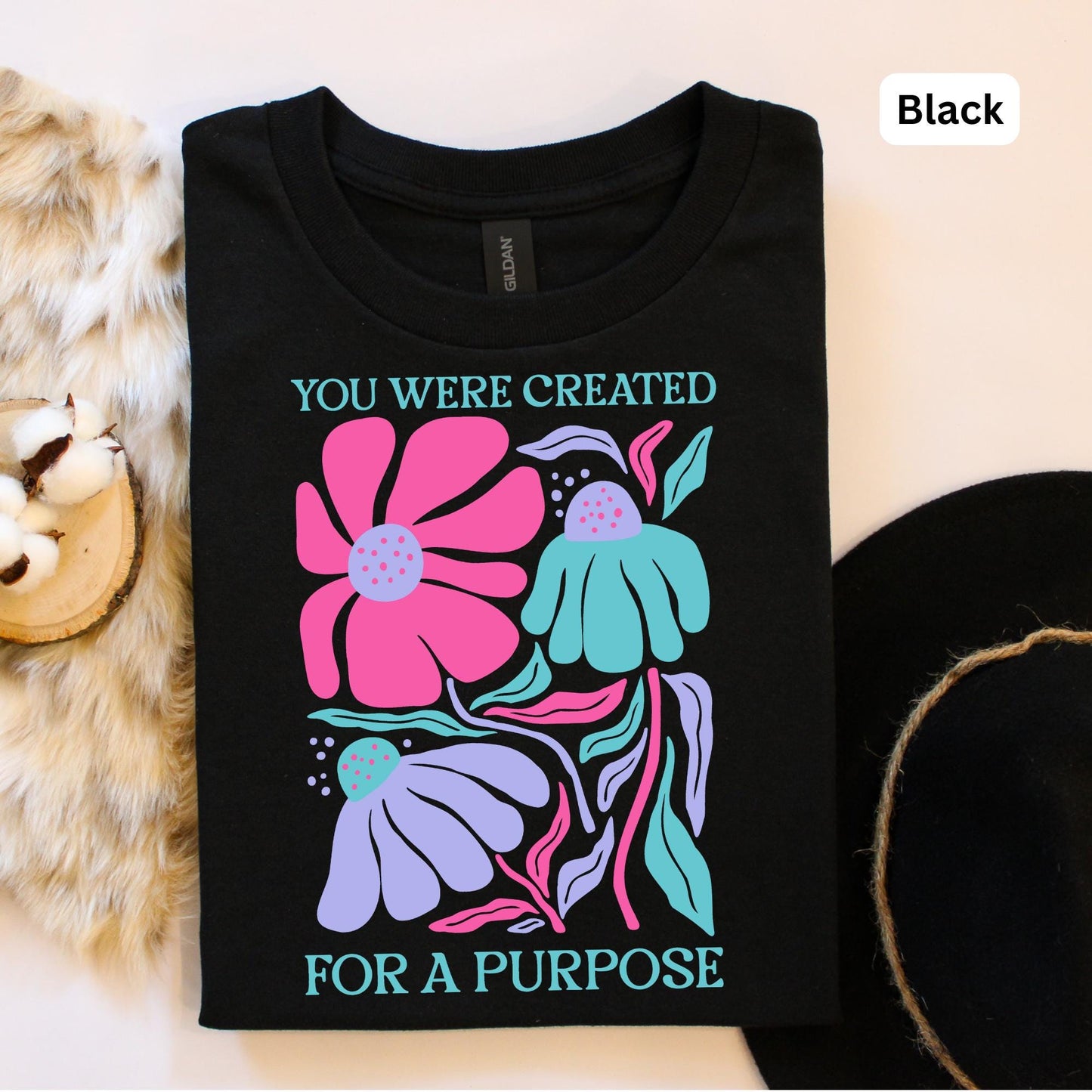 Created With A Purpose T-shirt