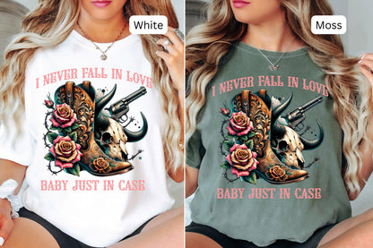 Never Fall In Love Oversized T-shirt