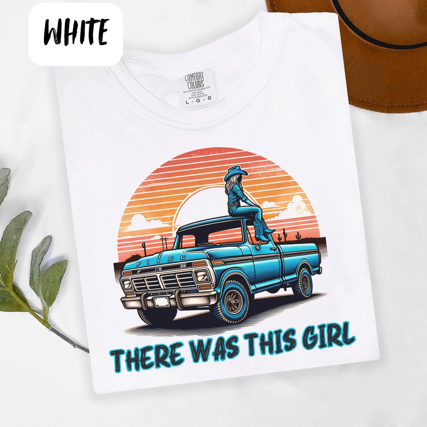 There Was This Girl Oversized T-shirt