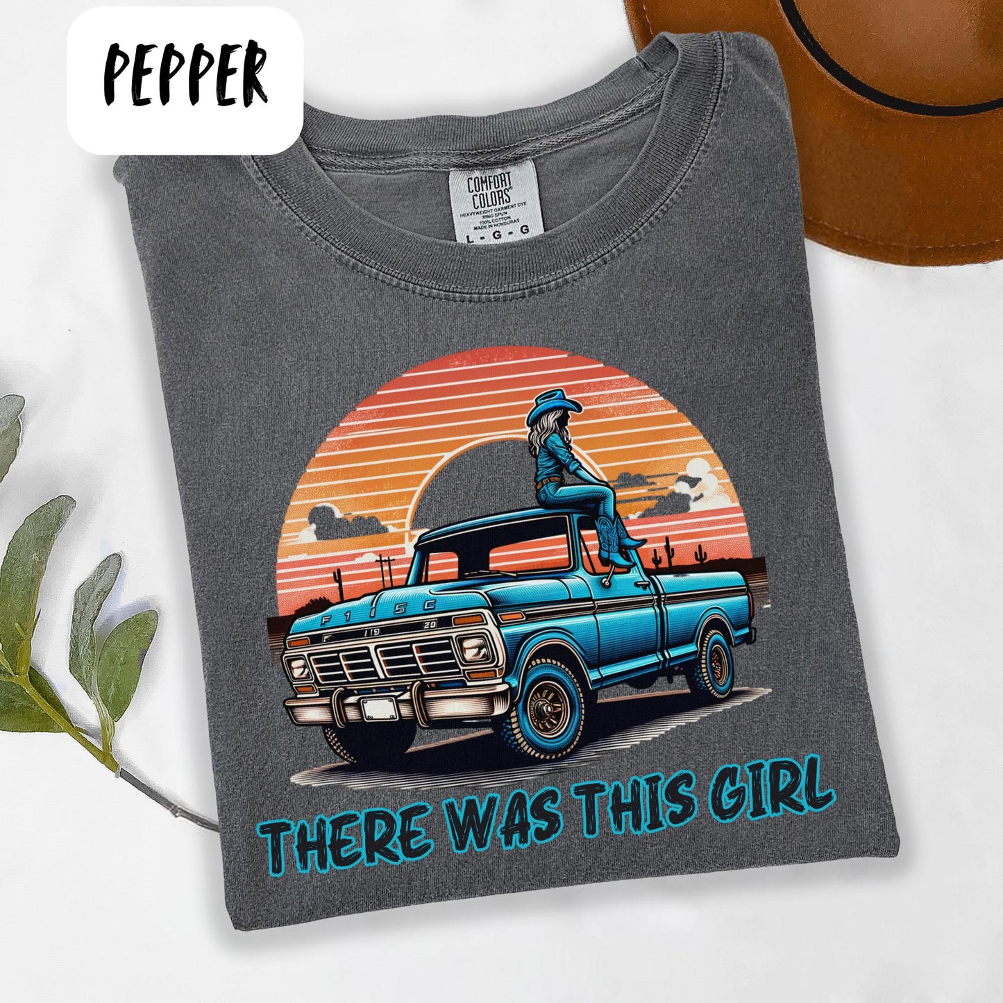 There Was This Girl Oversized T-shirt