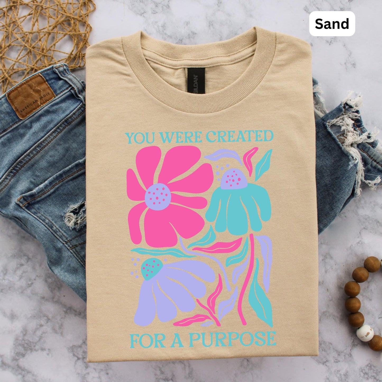 Created With A Purpose T-shirt